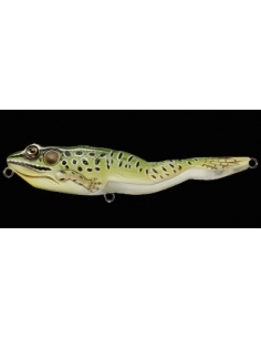 Walking-Frog 125mm color Green Yellow