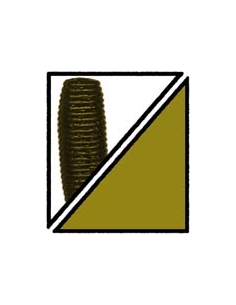 Cut tail 5" color 042 Watermelon no flake