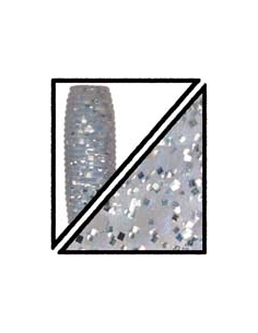 Cut Tail 4" color 031 blue pearl