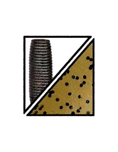 Cut Tail 4" color 297 green pumpkin