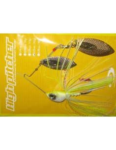 Highpitcher Tandem 5/8oz (17g) color Spark White Chart