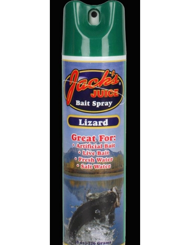 Jacks Juice Aerosol Spray 8oz Lizard